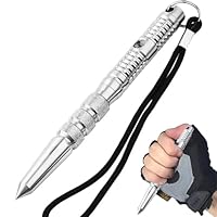 DabbOo Kubotan Portachiavi Autodifesa Tattico Multifunzionale Portachiavi con Penna di Difesa Robusto Leggero Design Tattico Impugnatura Ergonomica per Sicurezza Quotidiana e Autodifesa