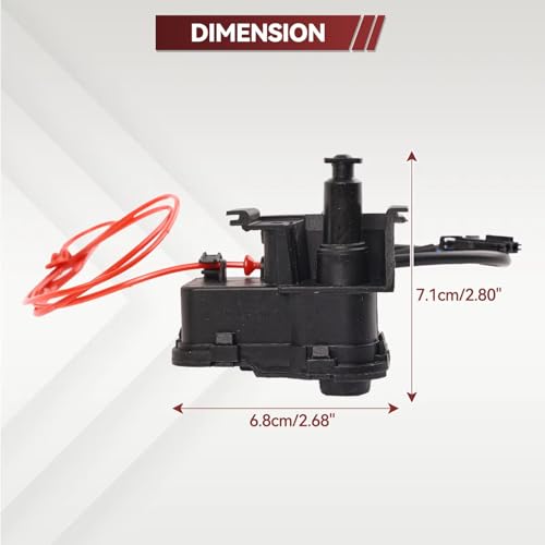 Actionneur de verrouillage 5C6810773A pour trappe Golf 7 et Jetta - 6