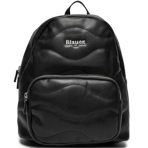 Sac à dos Polly Blauer noir en polyester pour transporter vos affaires sans mal de dos