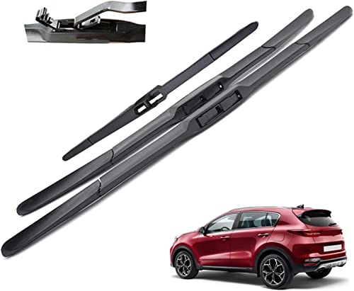 Lot De 3 Balais D'essuie-glace Avant + Arrière Pour KIA Sportage SL 2010 2011 2012 2013 2014 2015 - Auto