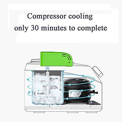 IW.HLMF Softeismaschine ohne Kühlung, Sorbet Frozen Machine, Home Ice Cream Maker – Bild 4