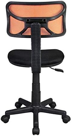 Student Mesh Task Office Chair. Color: Orange