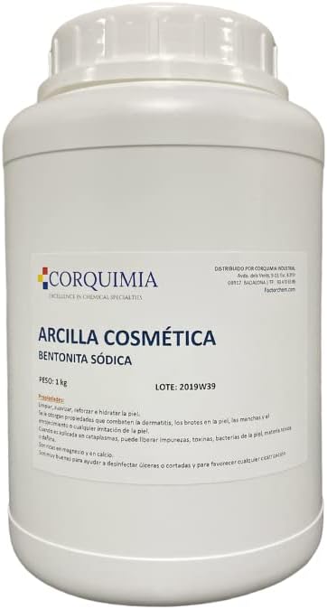 ARCILLA BENTONITA SODICA ACTIVADA (1KG)
