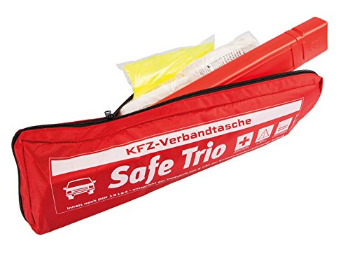 Preisvergleich Produktbild Allflash AL-0201 KFZ-Verbandtasche Safe Trio, Rot