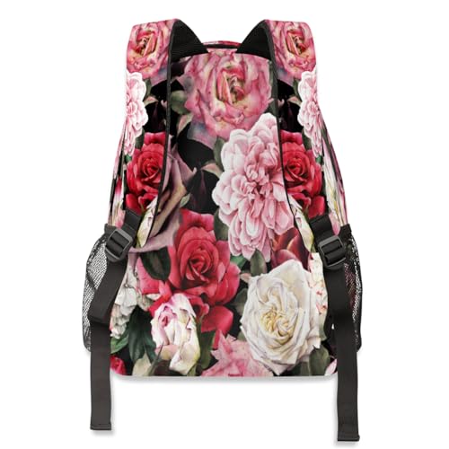 Sac à dos d'école et voyage à fleurs idéal pour les sorties et les cours - 5