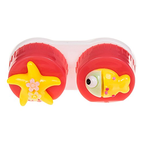 Estuche Lentillas Coloured Contacts Pez (Rosa Intenso)