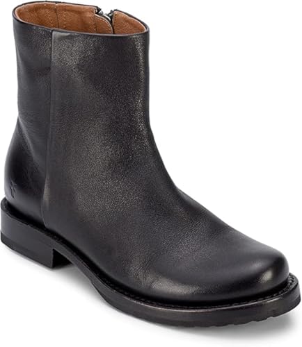 Frye Veronica Inside Zip 6” Booties for Women Made from Premium Leather with Leather Lining and Welt-Constructed Leather & Rubber Traction Outsole