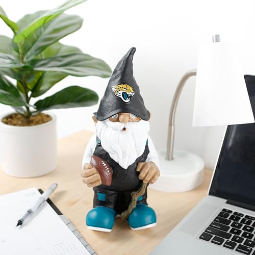 Image of NFL Resin 11.5 inch Team Logo Outdoor Garden Statue Gnome