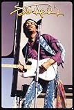 Jimi Hendrix - Music Poster (Live On Stage - Signature) (Size: 24' x 36')