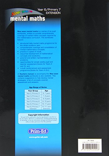 New Wave Mental Maths: Year 6 / P7 Extension