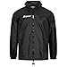 Nucleo Sport Giacca Antipioggia impermeabile Antivento da pioggia Rain Zeus x Uomo Unisex Donna Bambino (L, Nero)