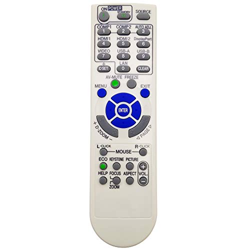 Leankle Remote Controller RD-472E for NEC Projectors P452H, P452W, P474U, P474W, P502H, P502HL, P502HL-2, P502W, P502WL
