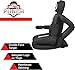 Right Punch MMA BJJ Judo Training Grappling Dummy (Unfilled) PU Leather Dummy Design-Kneeling Pose