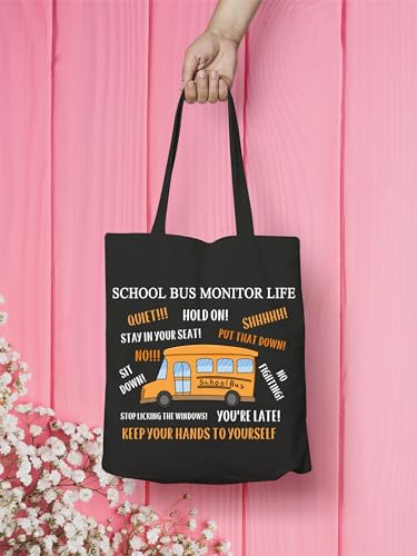 Bolsa Tote VAMSII School Bus Monitor miniatura 3
