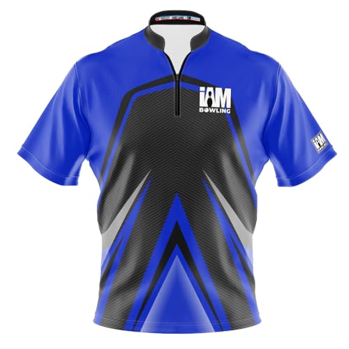 Logo Infusion Dye-Sublimated Bowling Jersey (Sash Collar) - I AM Bowling Fun Design 2027 - NO Logo (Medium) Multicolored