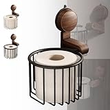 【Utilisation polyvalente】Ce support de papier toilette et rouleau de papier toilette est conçu pour un maximum de commodité. Facilement montable à la fois verticalement et horizontalement, il s'adapte parfaitement dans les salles de bains, kitch