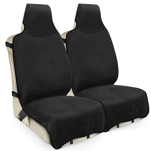 2-Pack DREAMANIA Waterproof Anti-Slip Car Seat Cover Towel 13.49 + Free Shipping w/ Prime or on 35+ + 50% Off Code Q6YZPDXC - image 1