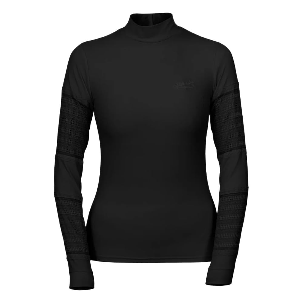 CAVALLIERA Lace Touch Woman Long Sleeve T-Shirt L