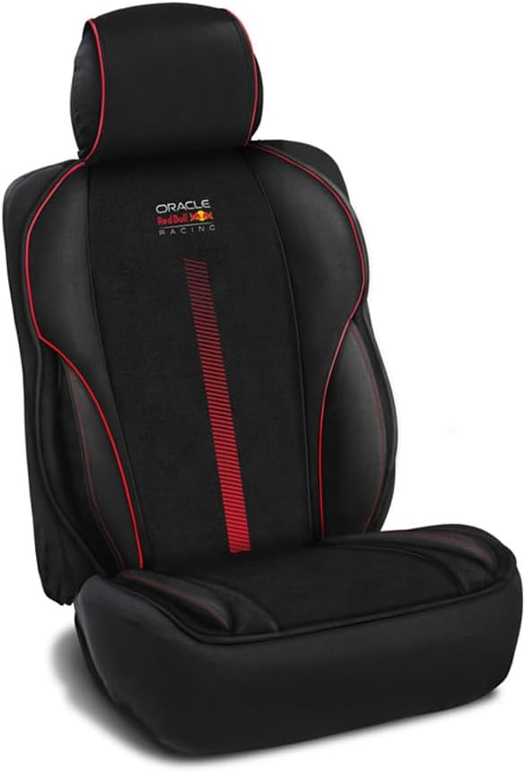 SEAT CUSHION BLACK/RED