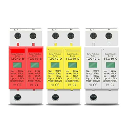 Maison surtensions solution : disjoncteur AC SPD 2P dispositif d'arrêt basse tension