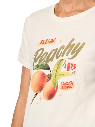 Lucky Brand Women's Feeling Peachy Classic Crew3