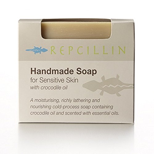 Repcillin Handmade Soap For Sensitive Skin With Crocodile Oil