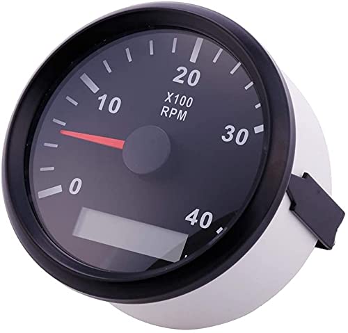 Compteur de tours étanche 4000RPM avec écran rétroéclairé haute précision