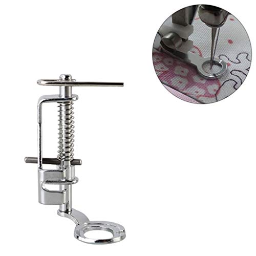 Cdrox Reemplazo Bordado zurcido para Acolchado Libre Embroiderying prensatelas de la máquina Brother/Janome Sewing