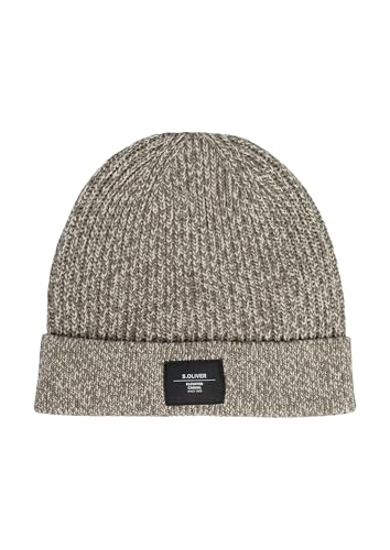 Bonnet homme s.Oliver à logo idéal pour vos sorties urbaines en hiver