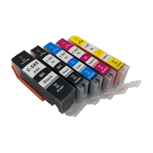 Cartouche CLI-581XXLY jaune haute capacité pour imprimante Canon Pixma TS