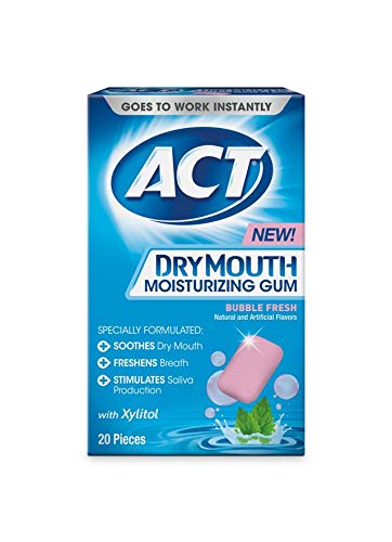 Act Dry Mouth Gum, Variety Pack, 40 Count #TOP2