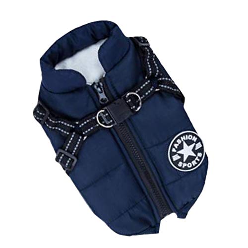GorNorriss Dog Winter Coat Pet Warm Clothes, Waterproof Windproof Cold Weather Dog Jacket, Soft Pet Vest Apparel for Small Medium Large Dogs