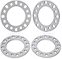 dynofit 12mm 8x165.1 8x170 8x180 Wheel Spacers for F-250 E-350, Ram 2500 Ram 3500, Express 3500 K3500 Silverado 2500 Suburban 2500, Sierra 2500HD 3500HD and More 8Lug Tuner Wheels