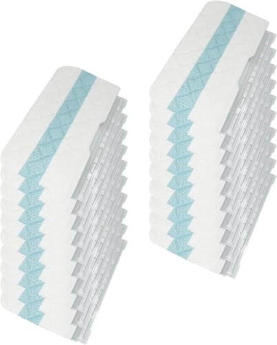 20 packs Disposable Hard Floor Mop Pad Refill for VACMOP Pro VM252 VM200 VM190 VM250 VM251 VM200C VM252C QM250 VC205 Vacuum Cleaner Replacement Pads for use on All Sealed Floors