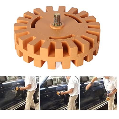 Removedor de adesivo de borracha, ranhuras de fácil operação Design Roda portátil de remoção de ades