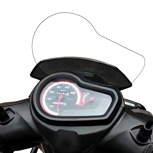 Image of NIKAVI SMSG41 Speedo Meter Screen Protector Scratch Guard Compatible for Yamaha Ray ZR 125(Without button)