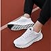 Toumov Womens Slip On Sneakers Mesh Breathable Gym Work Fashion Sneakers Lightweight Tennis Walking Shoes Cushioning Comfort Gym Workout Athic Shoes Comfortable Trainers for Gym Travel Work White