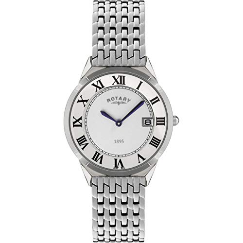 Preisvergleich Produktbild Rotary Herren Uhr Analog Quarz Mit Edelstahl GB08000 / 21