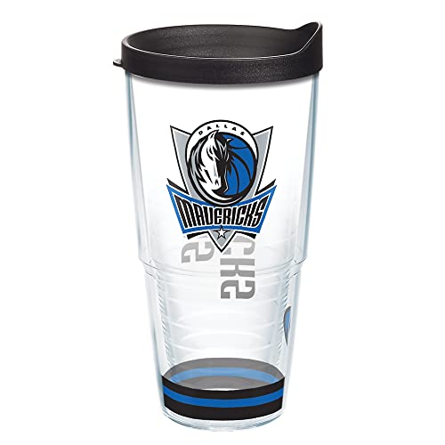 Tervis Made in USA Double Walled NBA Dallas Mavericks Arctic Insulated Tumbler Cup Keeps Drinks Cold & Hot, 24oz, Classic