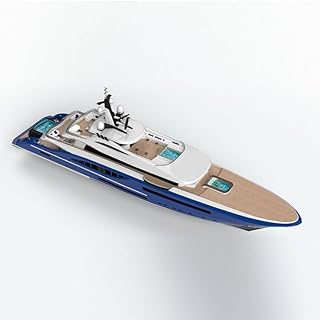 GerRit for: Griffin Yacht Model Remote Control Ship Water Static Version Ship Model Finished Ship