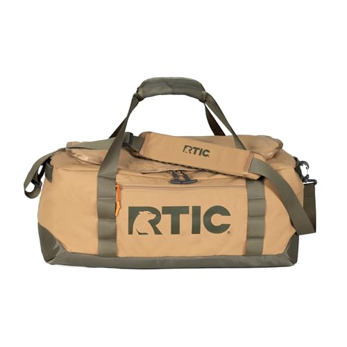 RTIC Road Trip Duffle Bag for Men and Women, Traveling Tote for Camp, Travel, Gym, Weekender, Camping, Overnight, Carry On, Sports, Spacious, Water Resistant, Medium, Trailblazer