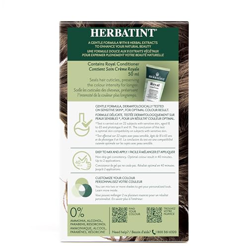 HERBATINT 7D Golden Blonde Permanent Hair Colour, 4 OZ
