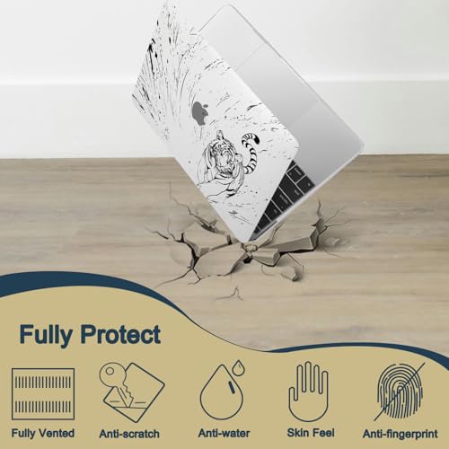 Carcasa Case de alta resistencia para Macbook Pro 16 compatible con Retina y Touch ID 6