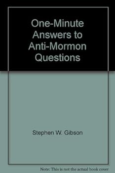 Hardcover One-Minute Answers to Anti-Mormon Questions Book