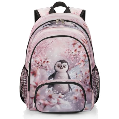 Sac à dos pingouin pour la randonnée, l'école et les voyages