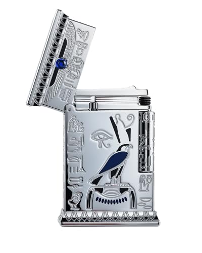 Encendedor mecánico de latón clásico Thorens Pharaoh's Light miniatura 2