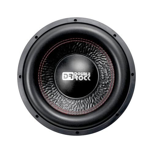 DR DOUBLE ROCK MX12D4 1200 Watts Max D4 12 inch subwoofers Dual 4 Ohm Car Subwoofer 4 Ohm Voice Coil for a Powerful Bass