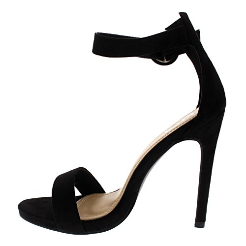 VIVA Donna Moda Aprire il Piede Stiletto Quasi lì