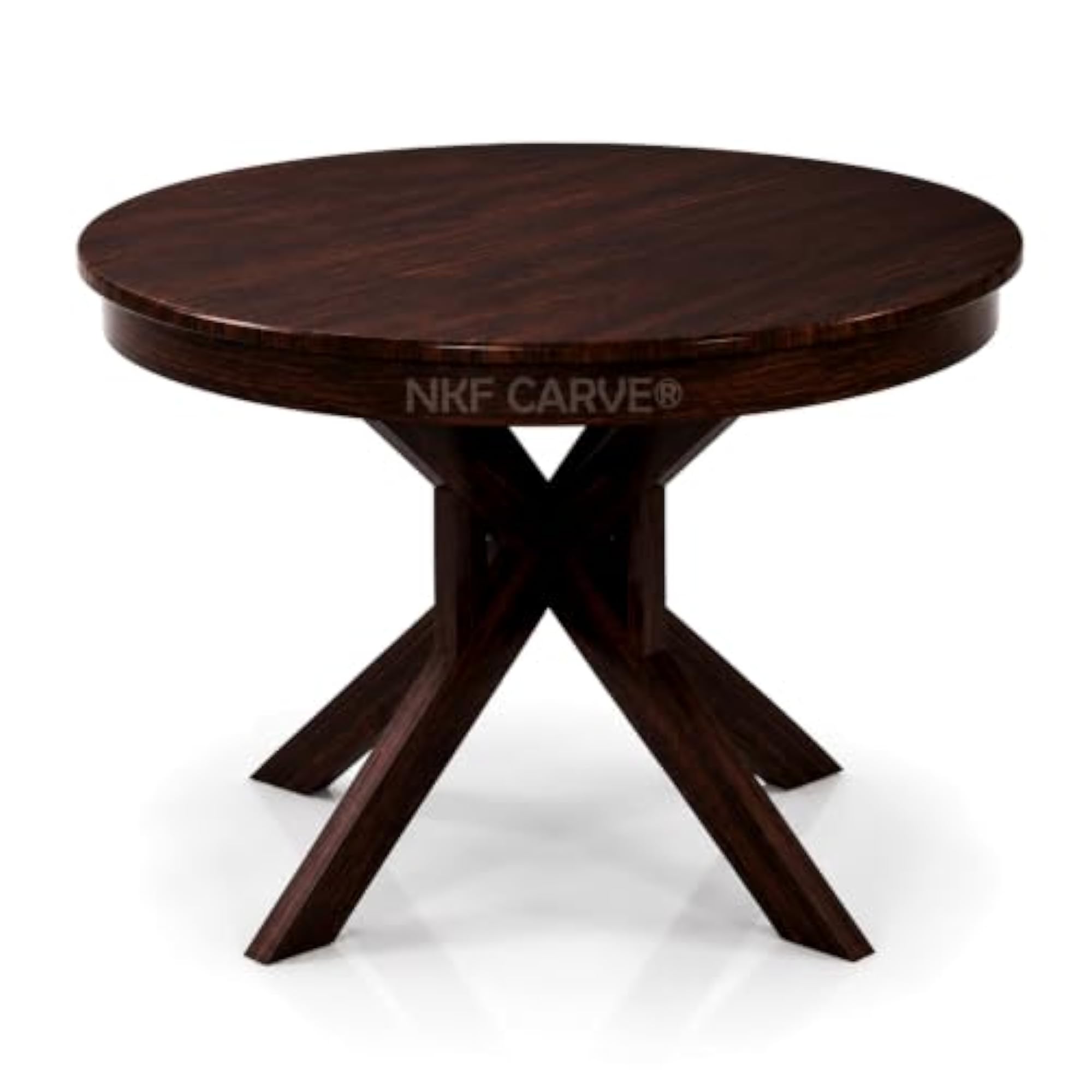 Wooden Dining Table & Chair Set for 4 Persons