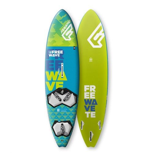 Breve descrizione:] FANATIC Surf Board Freewave Te, trasparente
